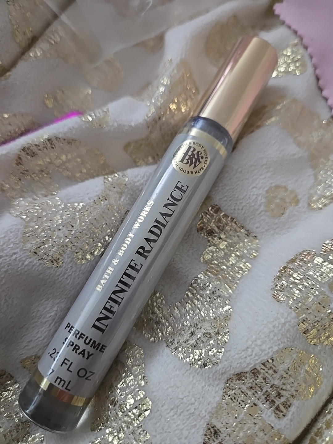 Brand New Bath  Body Works Infinite Radiance Travel Size Perfume Spray